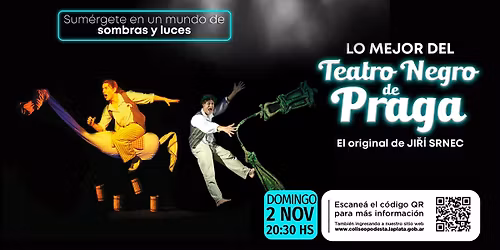 LO MEJOR DEL TEATRO NEGRO DE PRAGA | Teatro Coliseo Podest\u00e1
