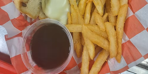 Burger, Philly or Chicken Strip Basket Night