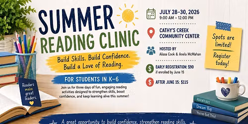 Summer Reading Clinic