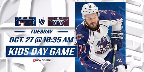 Tulsa Oilers Vs Allen Americans - Game 2 (Kid's Day Game)  Pencil Pouch Giveaway