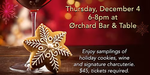 Holiday Cookies & Corks