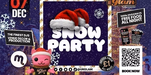 Glam Cheltenham - CHRISTMAS SNOW PARTY! \u2744\ufe0f\u2603\ufe0f