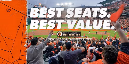 Parking Baltimore Orioles at Cleveland Guardians