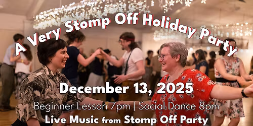 Holiday Swing Dance with Live Music from Stomp Off Party