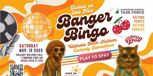 Banger Bingo \u2014 Play to Spay for CATF!