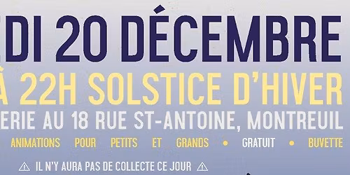 10\u00e8me \u00e9dition du solstice d'hiver solidaire