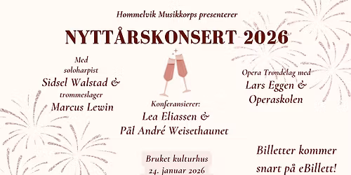 Nytt\u00e5rskonsert med Hommelvik musikkorps - andre forestilling