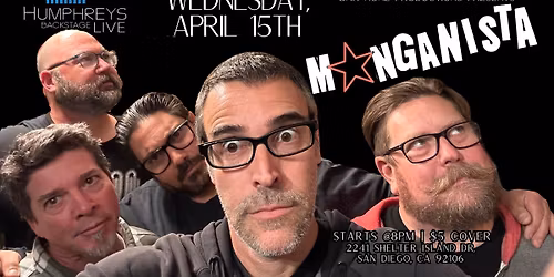 Manganista at Humphreys Backstage Live (Unofficial Devo Before, During & After Party)