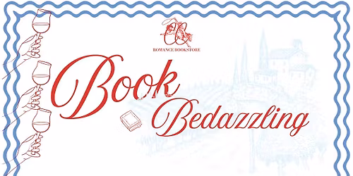 Wine Tasting & Book Bedazzling