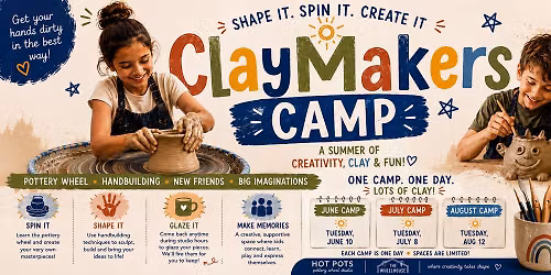 ClayMakers Kids Clay Camp