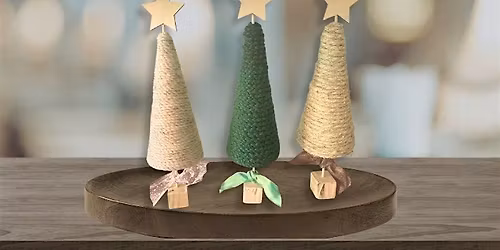 Yarn Christmas Trees