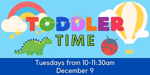 December Toddler Time