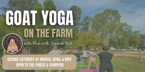 Goat Yoga on the Farm