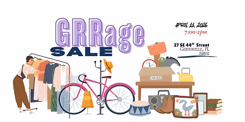 GRRage Sale - Saturday April 11
