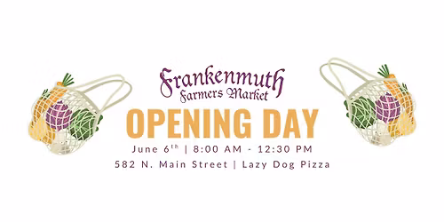 Opening Day at the Market