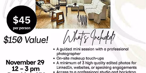 Shine Session: A Find Your Tribe Headshot Experience