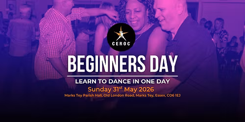 Ceroc Essex Beginners Day - Sunday 31st May 2026