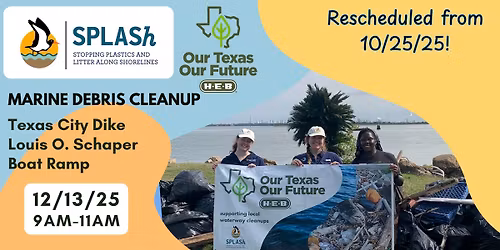 December 13 Texas City Dike Cleanup