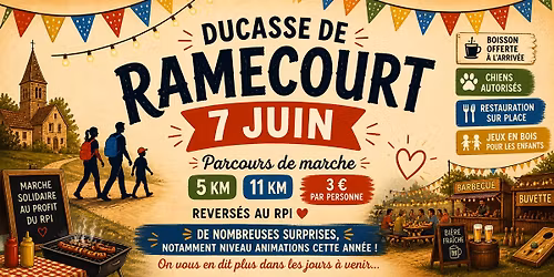 Ducasse de Ramecourt 2026 - Marche du coeur