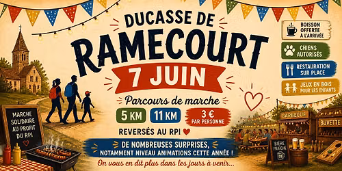 Ducasse de Ramecourt 2026 - Marche du coeur