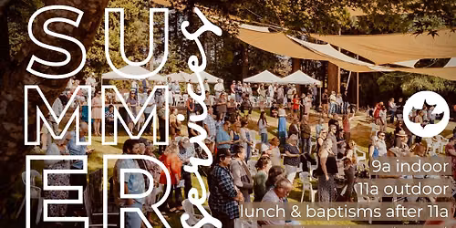 Summer Outdoor Service at Calvary Mac