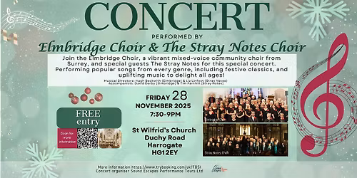 Festive Concert - Elmbridge Choir & The Stray Notes Choir
