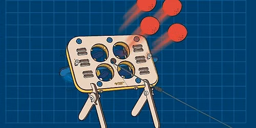Think Like An Engineer - Build & Test a TRIPWIRE Ball Launcher & take home!