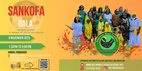 Sankofa Gala 2025: Blooming Beyond \u2014 A Journey of Collective Healing