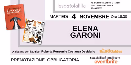 Incontro con Elena Garoni