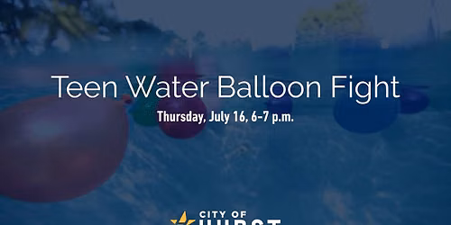 Teen Water Balloon Fight