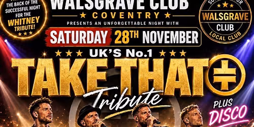 Take That Tribute show