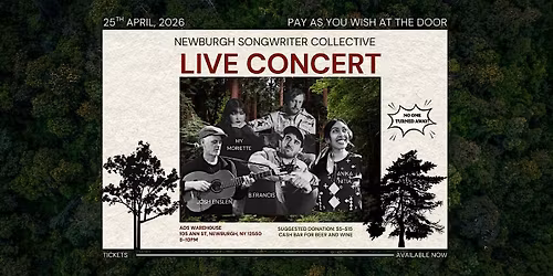 Newburgh Songwriter Collective Showcase: Vol. 2