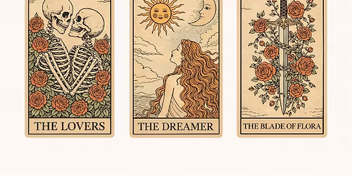 Tarot Painting - Memento Mori Cafe