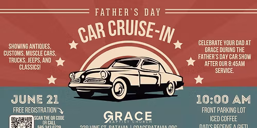 Father's Day Car Show\/Cruise In