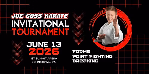 2026 Joe Goss Karate Invitational Tournament