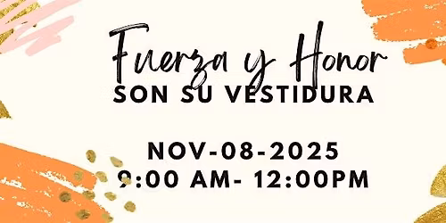 Fuerza y Honor son SU VESTIDURA