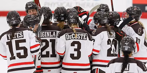 Parking St. Lawrence Saints at Brown Bears Womens Hockey