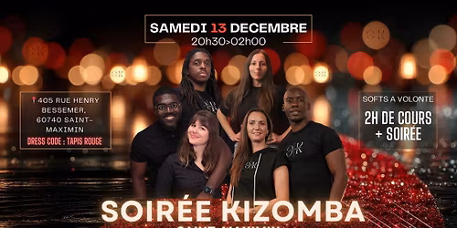 Soir\u00e9e Kizomba : Les samedis Oise Kizomba
