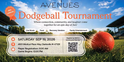 \ud83c\udfd0 3rd Annual Avenues Dodgeball Tournament
