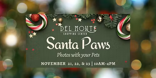 Santa Paws Holiday Pet Photos!