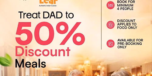 \ud83d\udc68\u200d\ud83d\udc67\u200d\ud83d\udc66 Father\u2019s Day Bookings Are Now Open! \ud83d\udc68\u200d\ud83d\udc67\u200d\ud83d\udc66
