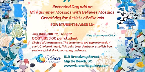 Mini Summer Mosaics with Believes Mosaics