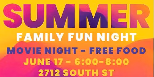 Summer Fun Movie Night
