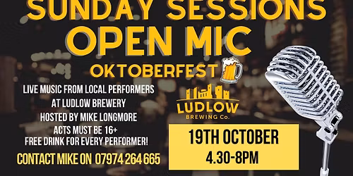 Open Mic Sunday Sessions 