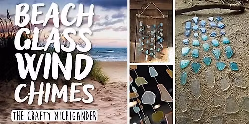Beach Glass Wind Chimes - Holland