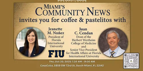 Networking Breakfast at CasaCuba with FIU Leaders