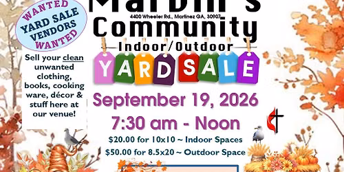 Community Yard Sale