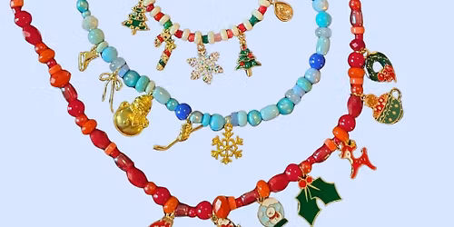 Winter Beaded Charm Jewelry with All That Glitters