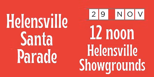 Helensville Santa Parade 