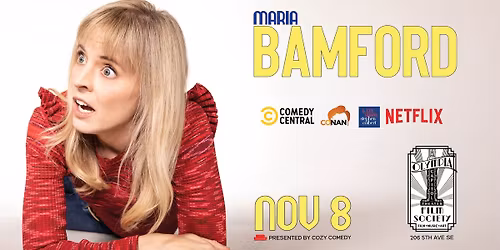 Cozy Comedy presents: Maria Bamford - Live!